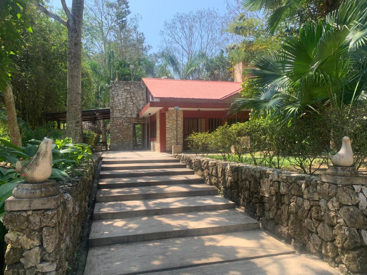 Cabañas Maya Rue Palenque Exterior foto